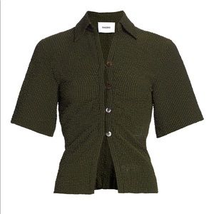 Nanushka saff short sleeve top